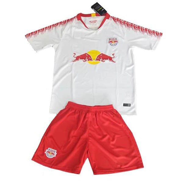 Camiseta Red Bulls Primera Niño 2019-2020 Blanco